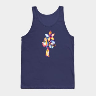 GIRL WITH FLOWER Tank Top